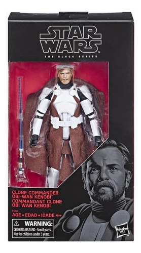 Star Wars Black Series 6 Clone Commander Obi-wan Kenobi