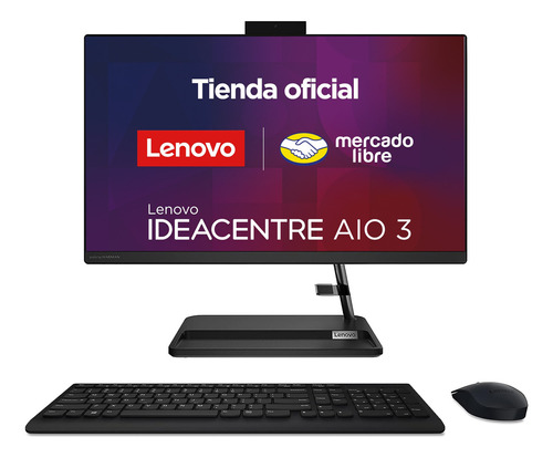 Aio Lenovo 23.8 Fhd Intel Ci5, 8 Gb Ram 1 Tb Hdd + 256ssd Color Negro