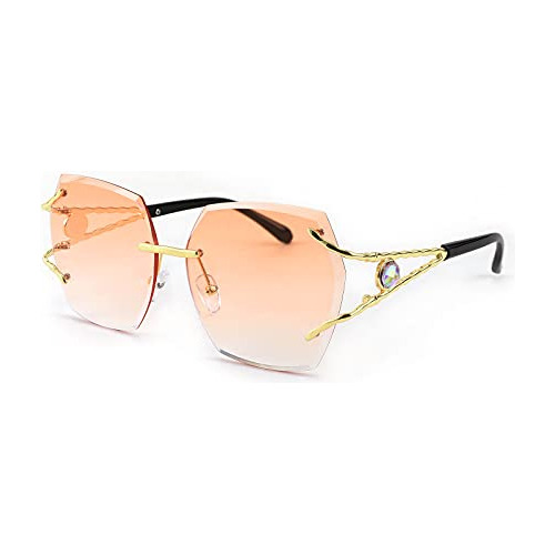 Feisedy Mujeres Gafas De Sol De Gran Tamaño Trendy Lpycx