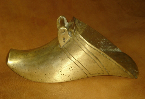 Vint_retro Estribo Para Caballo De Bronce Antiguo (Usado)