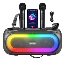 Comprar Bafles Bocinas Portatiles Altavoz Bluetooth Radio Portatil Subwoofer Activo Bocina Con Microfono Inalambrico Airamp MC-4247 Color Negro