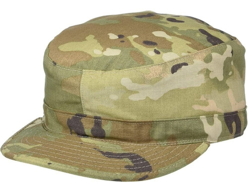 Kepi Quepi Ripstop Camuflado Multicam Tela Antidesgarro