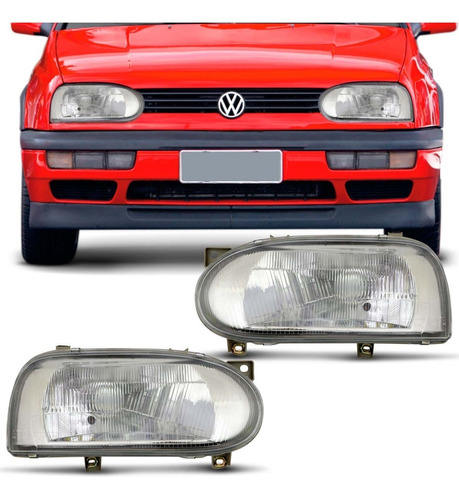 Farol Golf 95 Alemão Gl Antigo Foco Simples Golf 1995