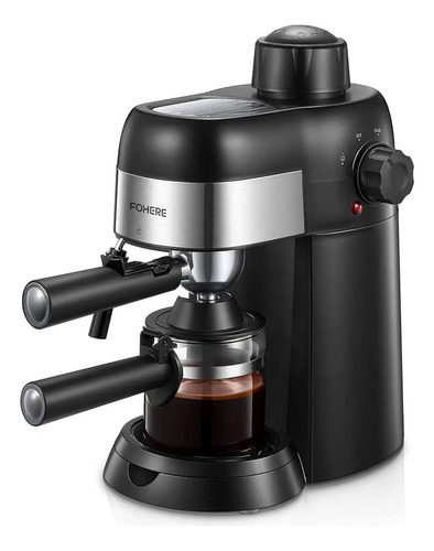 Maquina De Cafe Expreso A Vapor 3 5 Bares 4 Tazas Cafetera C