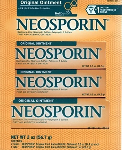 Neosporin Original De Primeros Auxilios Ungüento Antibiótico