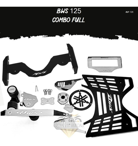 Kit Combo Full Partes Lujo Moto Bws 125