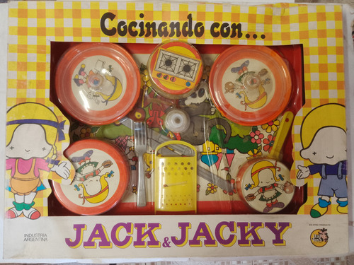 Juego De Cocina Jack Jackie Ital Toys Zona Retro Juguetería