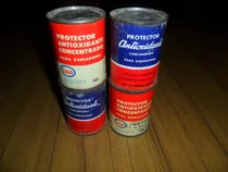 Comprar 4 Antiguas Latas Esso De Antioxidante Sin Abrir Mira 7 X 5cm