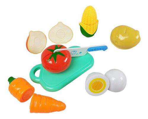 Comida De Brinquedo Feirinha Multikids Legumes Tábua E Faca