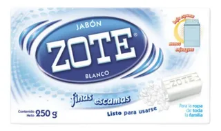 Jabón Zote Finas Escamas 250g