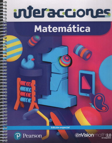Matematica 1 - Interacciones - K12, De Randall, Charles. Editorial Pearson, Tapa Blanda En Español, 2021