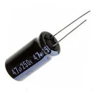 Comprar 04 Condensadores 250v 4.7uf Electroliticos 105° Grados