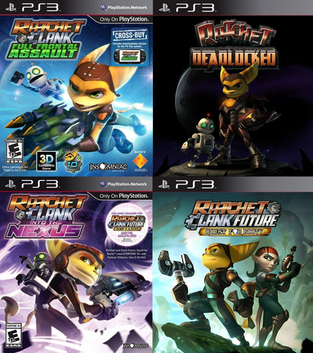 Ratchet & Clank Collection ~ Videojuego Ps3 Español 