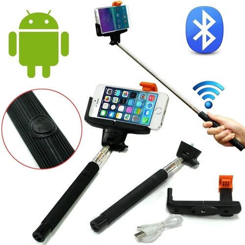 Kit 3 Paus De Selfie - Wireless/bluetooth - iPhone & Galaxy