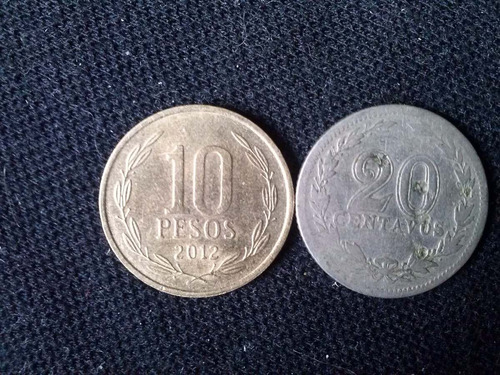 Moneda Argentina 20 Centavos Níquel 1918 (c5)