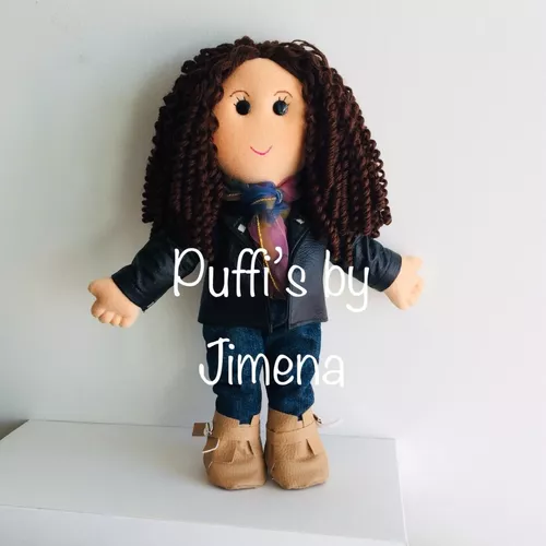 Muñeca de trapo personalizada Jimena