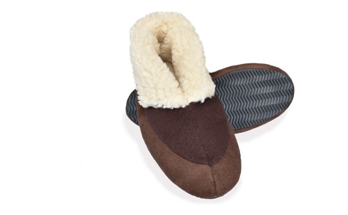 Pantuflas Mujer, Bota Térmica Suave Con Felpa Interior.