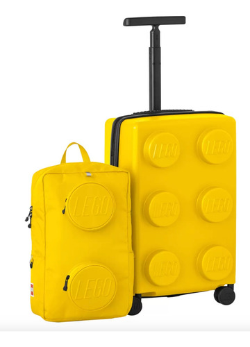 Set De Maleta Y Mochila Lego Amarillo Lisa