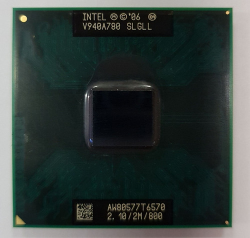 Procesador Intel Core 2 Duo T6570 2,10 Ghz 2m Slgll