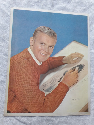 Poster Revista Canal Tv - Tab Hunter