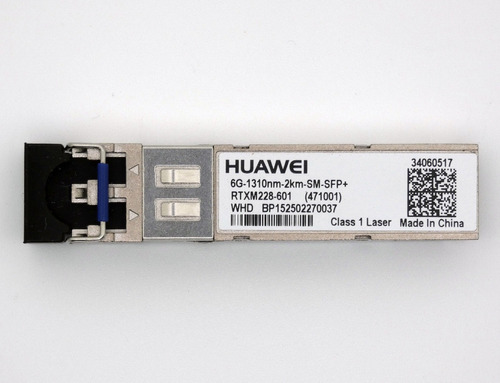 Modulo / Transceptor Sfp+ Huawei - 6gb - 2km - Fibra Óptica