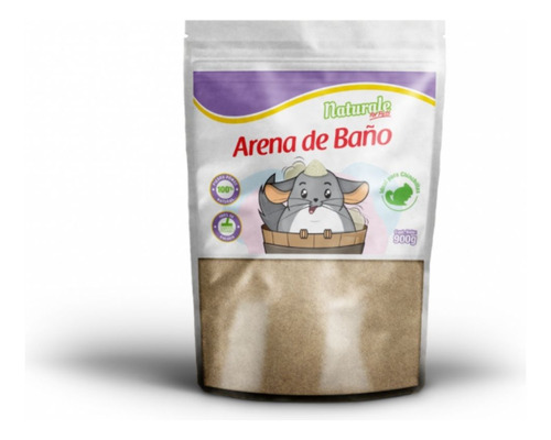 Arena De Baño Naturale Para Chinchilla 900gr #nfp5183