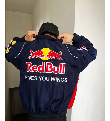 Sudadera Red Bull Navy Formula, Versión Bordad,f1
