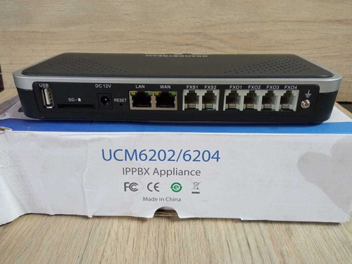 Central Telefónica Ip Grandstream Ucm6204