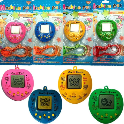 Bichinho Virtual Eletronico Tamagoch 168 Animais Modelo Cor Rosa