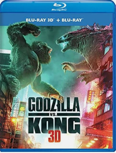 Godzilla Vs Kong En Disco Bluray 3d Alta Definición Full H D