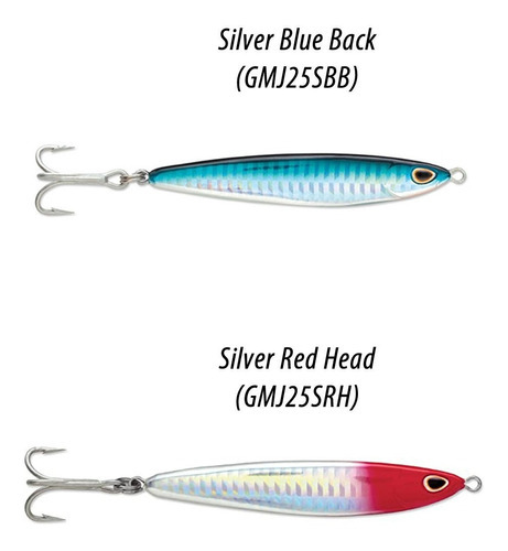 Señuelo Jig Williamson Gomame 25 Grs Ideal Para Kayak Color Silver Blue Back (gmj25sbb