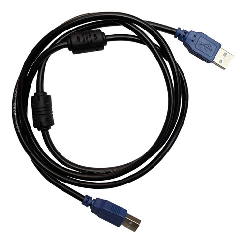 Cable Usb 1.3mts Usb Macho A Macho Con Filtro Calidad