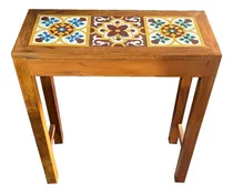 Comprar Mesa Mesinha Auxiliar Aparador Madeira Demolição Rustica Cd Cor Madeira demolição mista