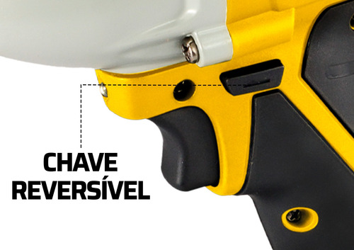 Chave Impacto Reversível Bivolt 21v + Macaco Hidraulico 2t