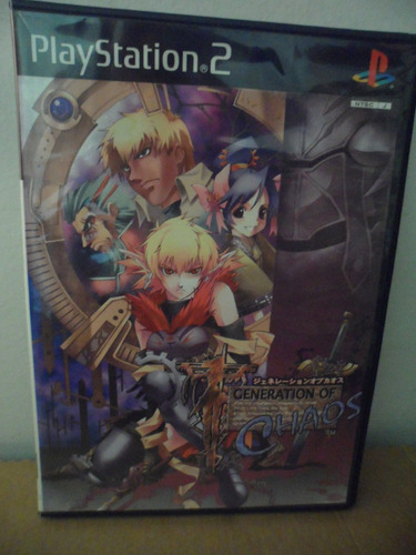 Playstation Ps2 Generation Of Chaos Game Japones Rpg Anime