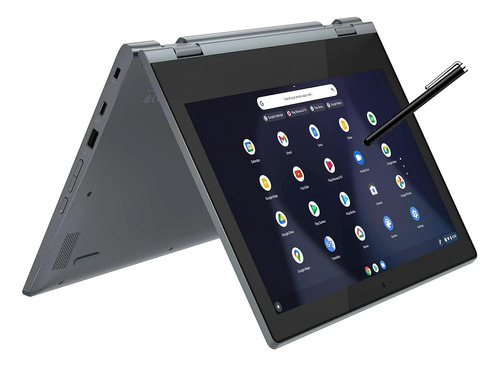 Lenovo Chromebook Flex 3 2-en-1 Convertible Portátil En Azul