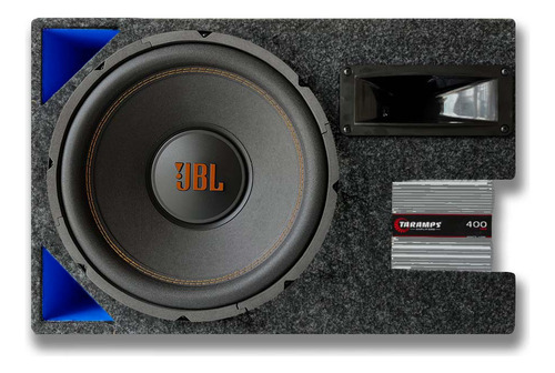 Caixa De Som Para Carro Jbl 500w Subwoofer 12 Módulo Taramps