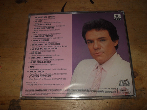 José José Cd Exitos Vol. 1 Sin Codigo De Barras 1era Edicion (Usado)
