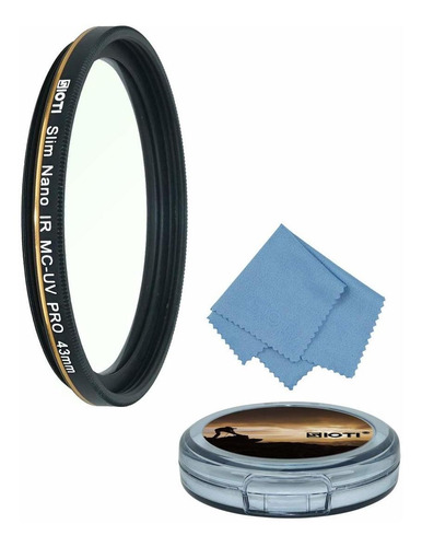 Camara 1.693 in Filtro Uv Proteccion Lente Mc Para Sony