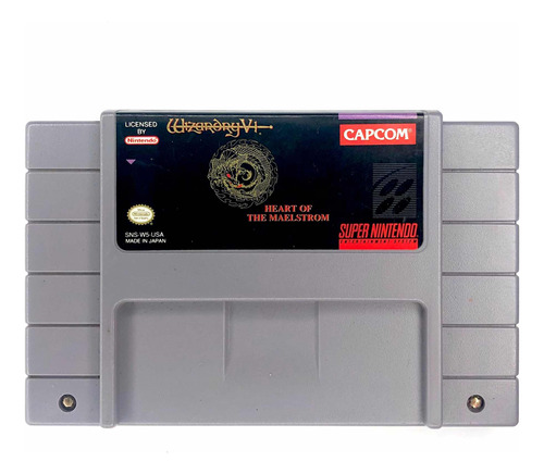 Wizardry 5 Heart Of The Maelstrom - Original Super Nintendo