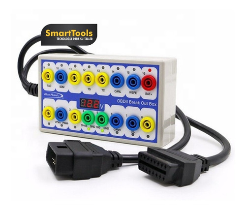 Imagen 2 de 3 de Emulador Break Out Box Detector Conector Obd2 + Cuotas!