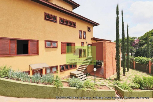 Imagem 18 de 30 de Casa Com 3 Dormitórios À Venda, 640 M² Por R$ 3.500.000,00 - Granja Viana - Carapicuíba/sp - Ca2018
