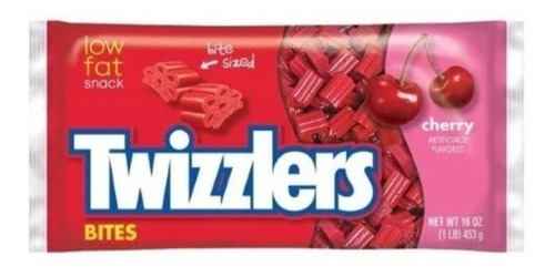 Twizzlers Bites Sabor Cereza 453g