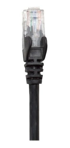 Cable De Red Patch Cat6a Rj45 3.0m Sftp Blindado Negro