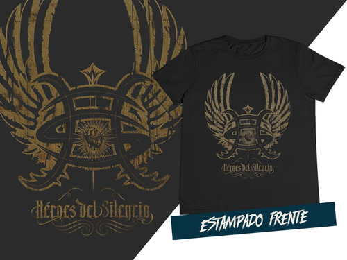 Camiseta Rock Heroes Del Silencio Enrique Bunbury  C1