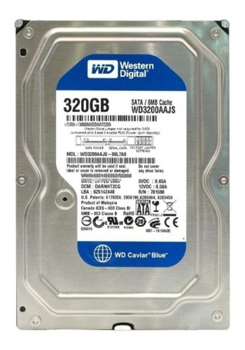 Hd 320gb - Sata - Pc - Novo Oem - Garantia 6 Meses + Brindes