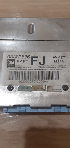 Módulo De Injeção Corsa 1.6 8v Fj 93383586 Faft (Usado)