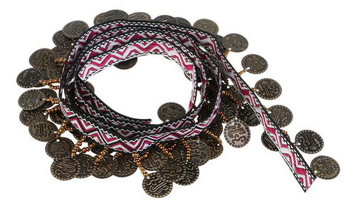 Tela De Encaje Bohemio Con Flecos De Cobre
