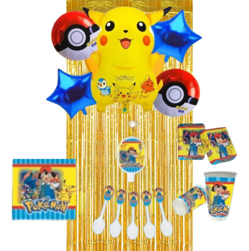 Decoración De Cumpleaños Temática Pikachu