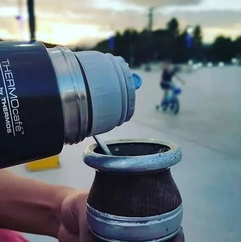 Termo Thermos Everyday 1 Litro Acero Inox Mate Pico Cebador